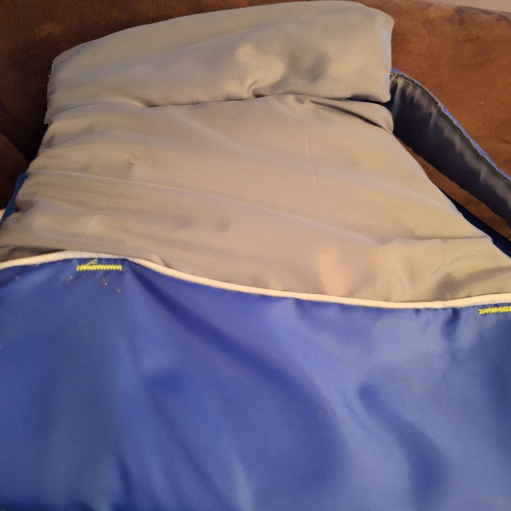 Blue and Gray Dog Life Jacket